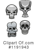 Skull Clipart #1191943 by Vector Tradition SM