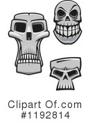 Skull Clipart #1192814 by Vector Tradition SM