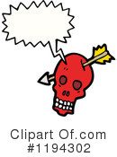 Skull Clipart #1194302 by lineartestpilot