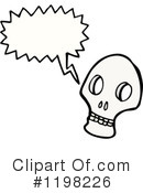 Skull Clipart #1198226 by lineartestpilot