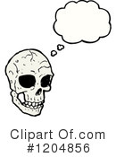 Skull Clipart #1204856 by lineartestpilot