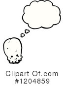 Skull Clipart #1204859 by lineartestpilot