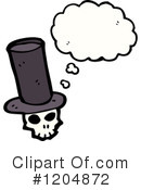 Skull Clipart #1204872 by lineartestpilot