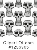 Skull Clipart #1236965 by Vector Tradition SM