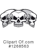 Skull Clipart #1268563 by Vector Tradition SM
