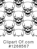 Skull Clipart #1268567 by Vector Tradition SM