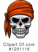 Skull Clipart #1291116 by Vector Tradition SM