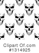 Skull Clipart #1314925 by Vector Tradition SM