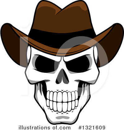 Skulls Clipart #1321609 by Vector Tradition SM