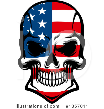 Royalty-Free (RF) Skull Clipart Illustration by Vector Tradition SM - Stock Sample #1357011