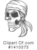 Skull Clipart #1410373 by Vector Tradition SM