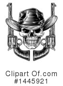 Skull Clipart #1445921 by AtStockIllustration