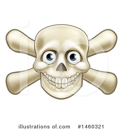 Royalty-Free (RF) Skull Clipart Illustration by AtStockIllustration - Stock Sample #1460321