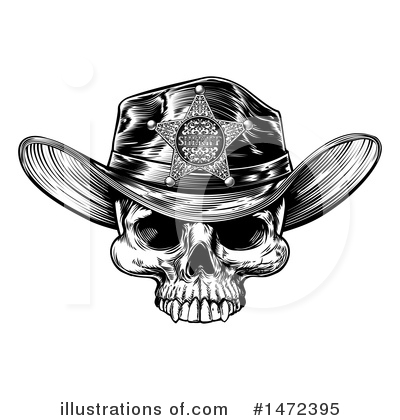 Royalty-Free (RF) Skull Clipart Illustration by AtStockIllustration - Stock Sample #1472395