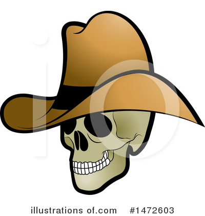 Royalty-Free (RF) Skull Clipart Illustration by Lal Perera - Stock Sample #1472603