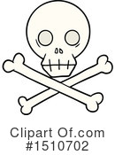 Skull Clipart #1510702 by lineartestpilot