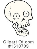 Skull Clipart #1510703 by lineartestpilot