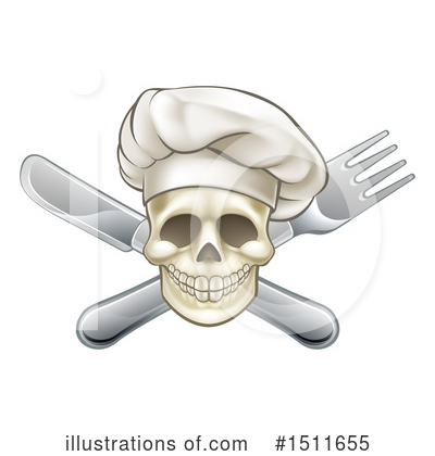 Royalty-Free (RF) Skull Clipart Illustration by AtStockIllustration - Stock Sample #1511655