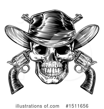 Royalty-Free (RF) Skull Clipart Illustration by AtStockIllustration - Stock Sample #1511656