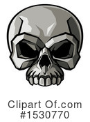 Skull Clipart #1530770 by AtStockIllustration