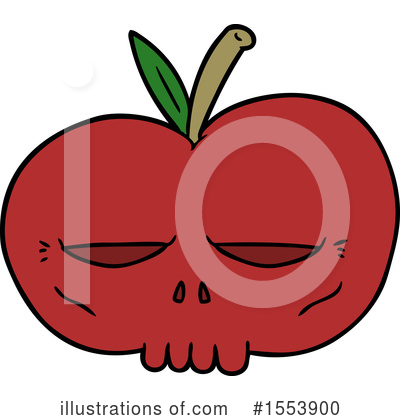 Royalty-Free (RF) Skull Clipart Illustration by lineartestpilot - Stock Sample #1553900