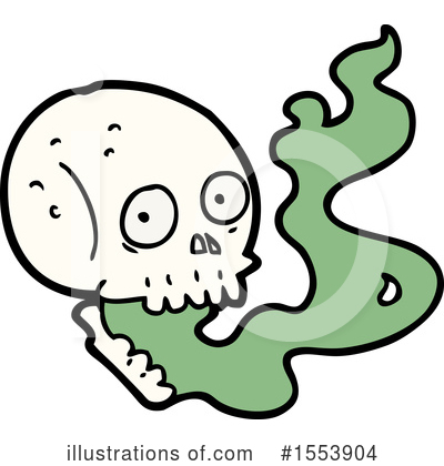 Royalty-Free (RF) Skull Clipart Illustration by lineartestpilot - Stock Sample #1553904