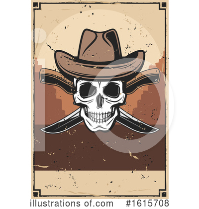 Royalty-Free (RF) Skull Clipart Illustration by Vector Tradition SM - Stock Sample #1615708