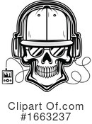 Skull Clipart #1663237 by Vector Tradition SM