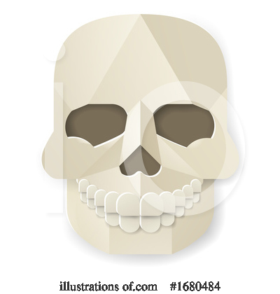 Royalty-Free (RF) Skull Clipart Illustration by AtStockIllustration - Stock Sample #1680484