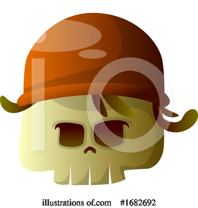 Royalty-Free (RF) Skull Clipart Illustration by Morphart Creations - Stock Sample #1682692