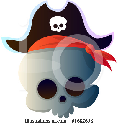 Royalty-Free (RF) Skull Clipart Illustration by Morphart Creations - Stock Sample #1682698