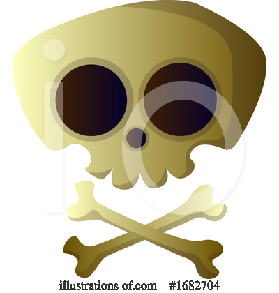 Royalty-Free (RF) Skull Clipart Illustration by Morphart Creations - Stock Sample #1682704