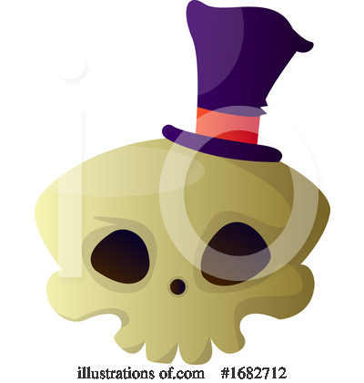 Royalty-Free (RF) Skull Clipart Illustration by Morphart Creations - Stock Sample #1682712