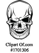 Skull Clipart #1701306 by Vector Tradition SM