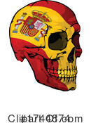 Skull Clipart #1744874 by dero