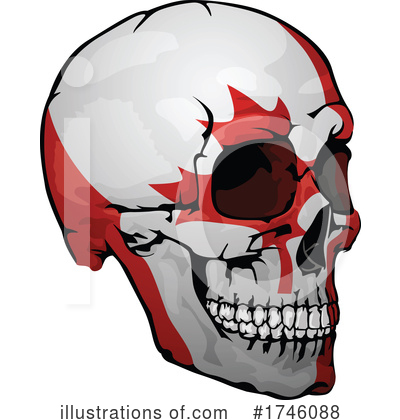 Royalty-Free (RF) Skull Clipart Illustration by dero - Stock Sample #1746088