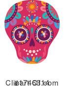 Skull Clipart #1746314 by Vector Tradition SM