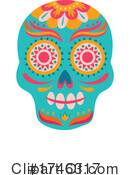 Skull Clipart #1746317 by Vector Tradition SM