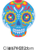 Skull Clipart #1746321 by Vector Tradition SM