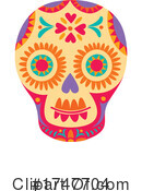 Skull Clipart #1747704 by Vector Tradition SM