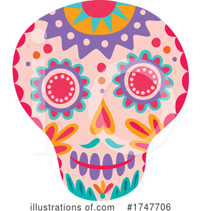 Royalty-Free (RF) Skull Clipart Illustration by Vector Tradition SM - Stock Sample #1747706