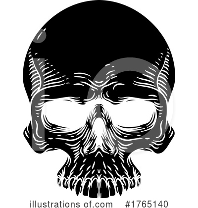 Royalty-Free (RF) Skull Clipart Illustration by AtStockIllustration - Stock Sample #1765140