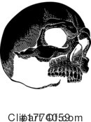 Skull Clipart #1774059 by AtStockIllustration