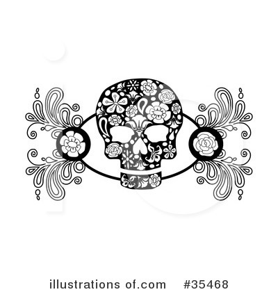 Skull Clipart #35468 by C Charley-Franzwa