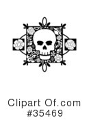 Skull Clipart #35469 by C Charley-Franzwa