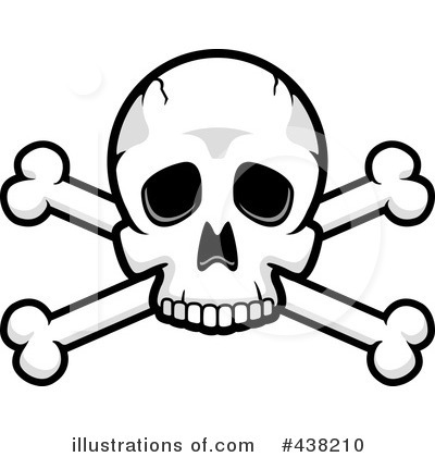 Skull And Crossbones Clipart #438210 by Cory Thoman