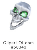 Skull Clipart #58343 by KJ Pargeter