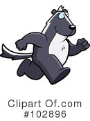 Skunk Clipart #102896 by Cory Thoman