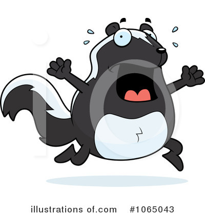 Royalty-Free (RF) Skunk Clipart Illustration by Cory Thoman - Stock Sample #1065043