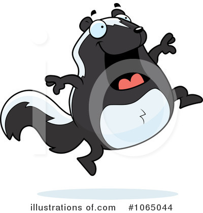 Royalty-Free (RF) Skunk Clipart Illustration by Cory Thoman - Stock Sample #1065044